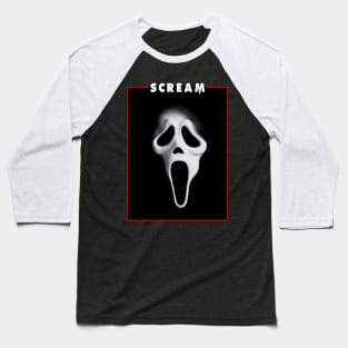 Scream mask Baseball T-Shirt